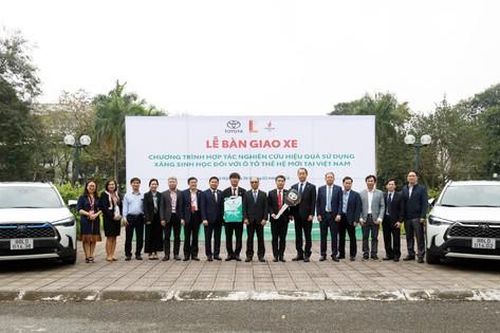 Toyota Việt Nam nỗ lực giảm phát thải bằng nhiên liệu xanh