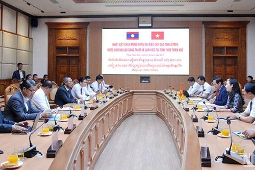 Thắt chặt mối quan hệ hữu nghị giữa Thừa Thiên Huế và Attapu (Lào)