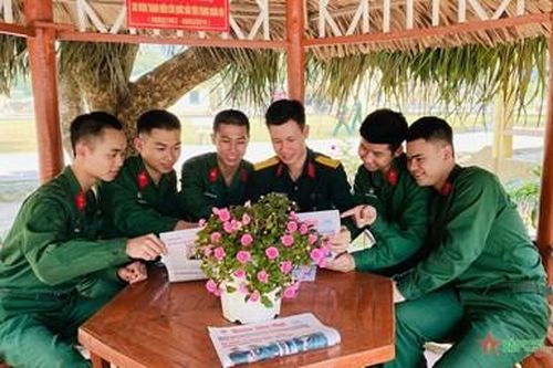 Niềm vui lớn nhất là sự tiến bộ của chiến sĩ mới