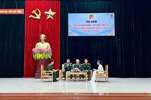 Lữ đoàn Đặc công Biệt động 1: Tọa đàm 'Giữ lửa truyền thống-tiếp bước tương lai'