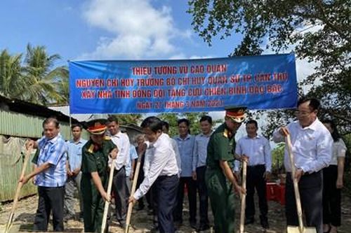 Bệnh viện Đa khoa Hòa Hảo-Medic Cần Thơ khởi công xây dựng nhà đồng đội