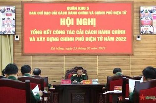 Đẩy mạnh chuyển đổi số trong lực lượng vũ trang Quân khu 5