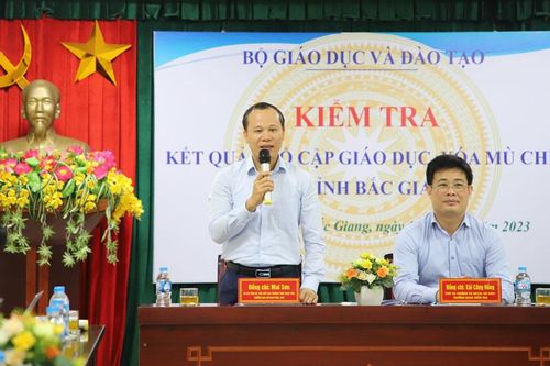 Dấu mốc mới trong phổ cập giáo dục, xóa mù chữ ở Bắc Giang