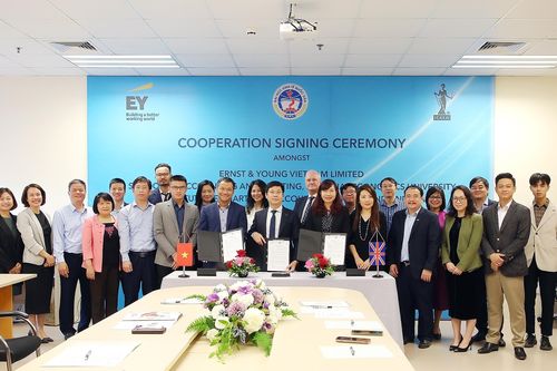 ICAEW, EY Việt Nam và NEU hợp tác phát triển nguồn nhân lực