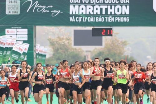 Ấn tượng Giải vô địch quốc gia Marathon báo Tiền Phong lần thứ 64 tại Lai Châu