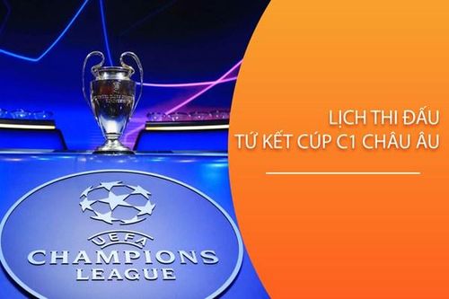 Lịch thi đấu vòng tứ kết Cúp C1 châu Âu (Champions League)