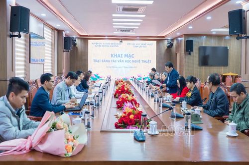 Khai mạc trại sáng tác văn học - nghệ thuật tại Mường Khương