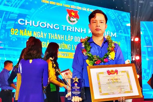 Người thủ lĩnh Đoàn vinh dự nhận Giải thưởng Lý Tự Trọng