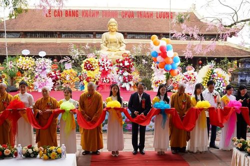 Hà Tĩnh: Lễ khánh thành chùa Thanh Lương (H.Nghi Xuân)
