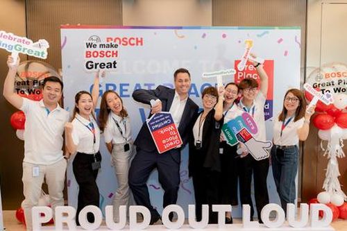 Bosch Việt Nam đạt chứng nhận 'Great Place to Work' năm 2023