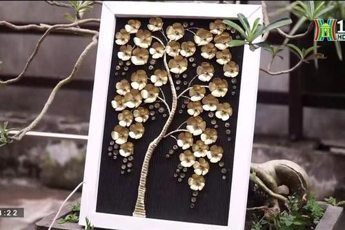 Sáng tạo tranh từ đồ tái chế