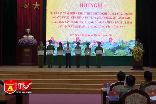 Xây dựng lực lượng Công an quận Bắc Từ Liêm đạt đơn vị kiểu mẫu