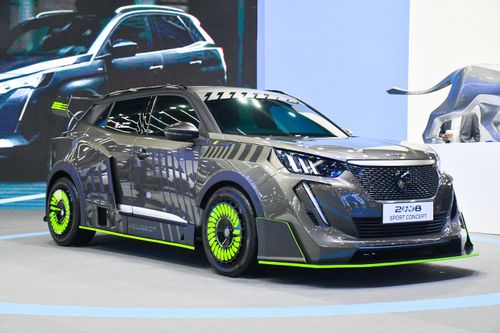 Chi tiết Peugeot 2008 Sport Concept - SUV đô thị với kiểu dáng xe đua