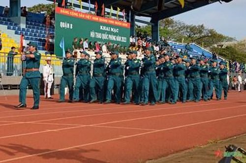 Nâng cao chất lượng tổng hợp của lực lượng dân quân tự vệ thông qua hội thao