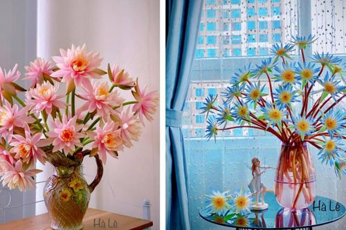 7X Hà thành tiết lộ bí quyết dưỡng và cắm hoa súng đẹp triệu người mê