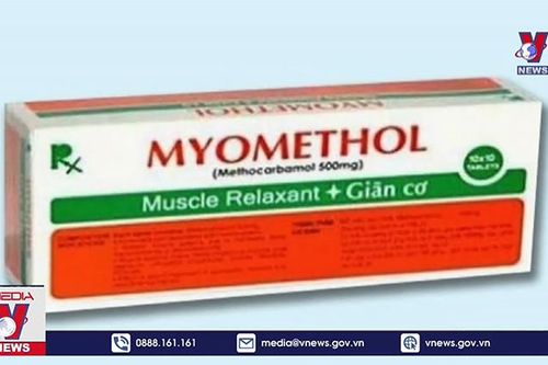 Tiêu hủy 11 lô thuốc Myometh điều trị đau lưng