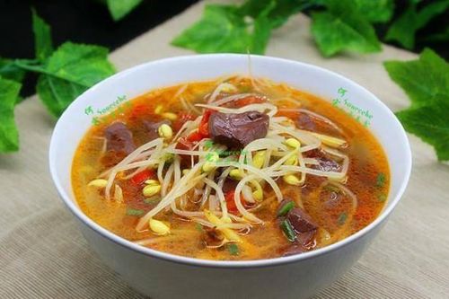 Tiết lợn nấu với loại rau này, ngon bổ, rất tốt cho sức khỏe