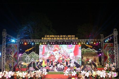 Đã cấp điện ổn định, an toàn phục vụ Lễ đón nhận Di sản văn hóa phi vật thể cấp Quốc gia Lễ hội Mường Ca Da