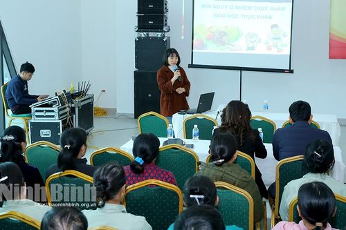 Tuyên truyền, phổ biến các quy định của pháp luật về an toàn thực phẩm