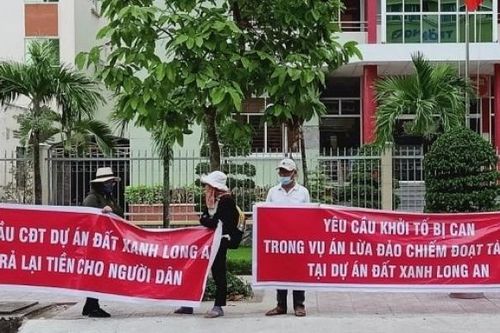 Công an tỉnh Long An tìm bị hại mua đất tại Dự án Đất Xanh Long An