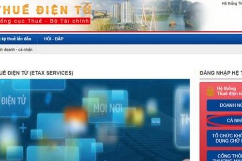 Hướng dẫn cách cập nhật thông tin căn cước công dân cho người nộp thuế