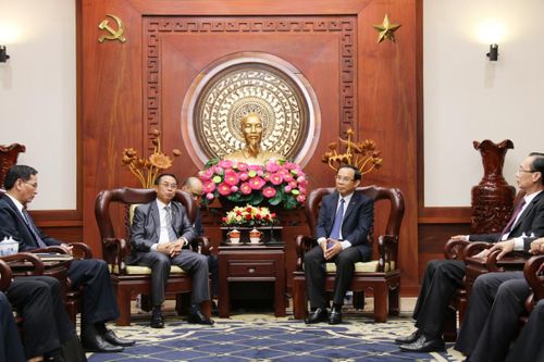 Chủ nhiệm Ủy ban Tư pháp Quốc hội Lào thăm và làm việc tại TP. Hồ Chí Minh