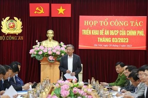 Quyết tâm hoàn thành đúng hẹn nhiệm vụ Chính phủ giao trong thực hiện Đề án 06