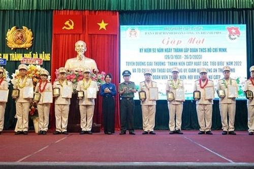Tuyên dương 10 'Thanh niên Công an TP Đà Nẵng xuất sắc tiêu biểu'