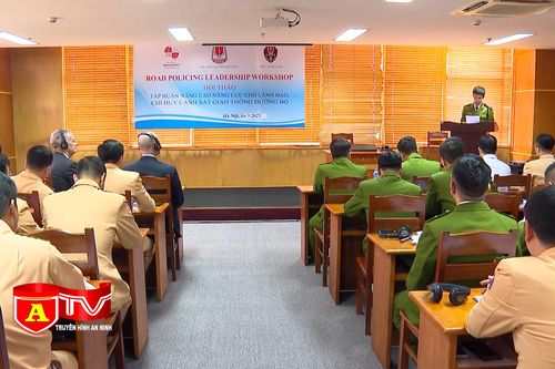 Nâng cao năng lực cho lực lượng CSGT góp phẩn giảm thiểu TNGT đường bộ