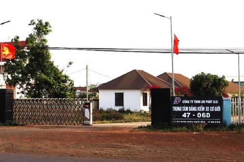 Trung tâm đăng kiểm xe cơ giới 47-06D ở Đắk Lắk hoạt động trở lại
