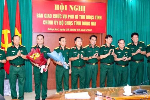Đồng Nai có tân Chính ủy Bộ Chỉ huy Quân sự tỉnh