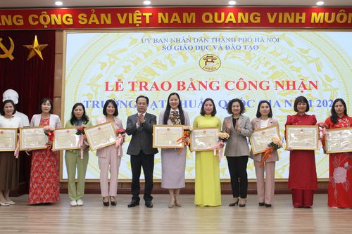 Hà Nội tăng cường nguồn lực xây dựng trường chuẩn quốc gia