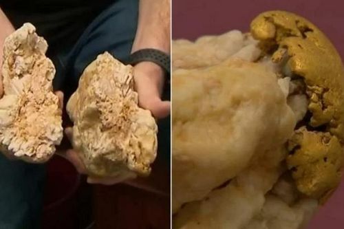 Một người phát hiện tảng đá chứa 2,6kg vàng tại vùng 'Tam giác vàng'