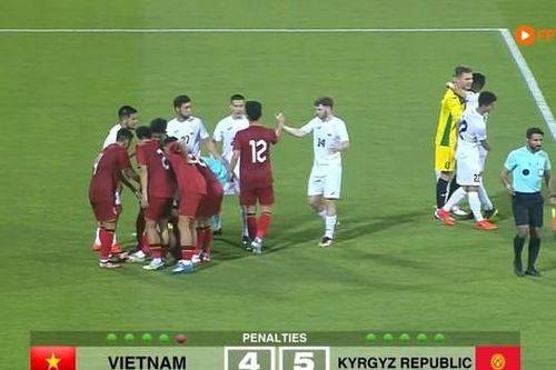 Highlights U23 Việt Nam 4-5 U23 Kyrgyzstan (11m): Buồn cho Nguyễn Quốc Việt