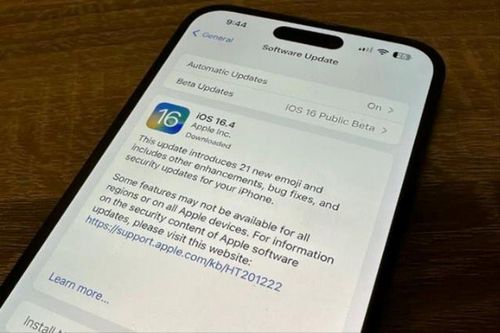 Apple phát hành iOS 16.4