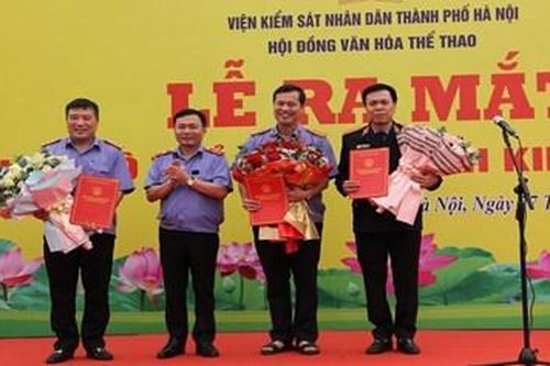 Ra mắt Câu lạc bộ Thể thao ngành Kiểm sát thủ đô
