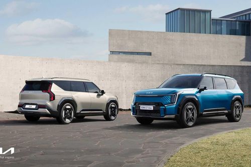 Mẫu xe EV9 của hãng Kia có thể di chuyển hơn 500km trong 1 lần sạc