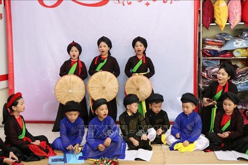 Nơi ươm mầm tài năng Quan họ nhí