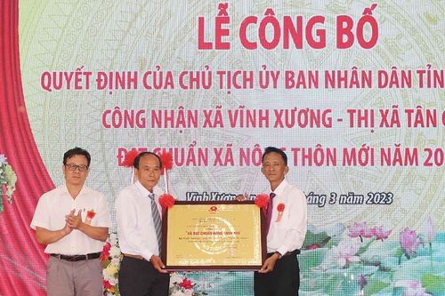 Tân Châu quyết tâm bảo vệ thành quả xây dựng nông thôn mới
