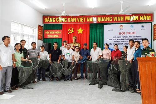 Đồn Biên phòng Vĩnh Lương: Quan tâm công tác vận động quần chúng