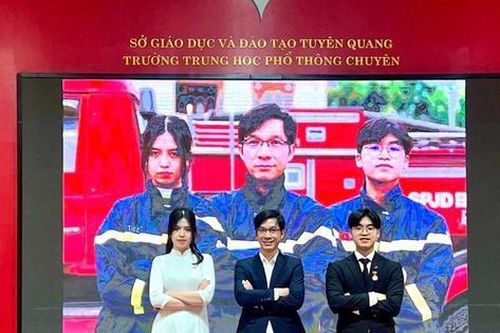 Dự án của nhóm học sinh Tuyên Quang được chọn dự thi tại Mỹ