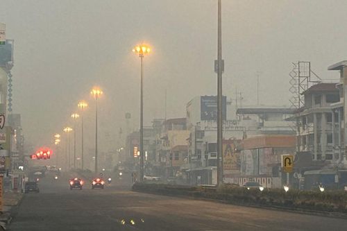 Máy lọc không khí cháy hàng ở Chiang Rai
