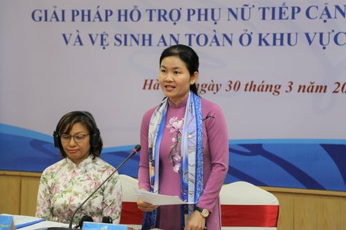 Bảo đảm vệ sinh an toàn cho phụ nữ và trẻ em nông thôn