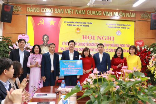 Quận Nam Từ Liêm và huyện Mỹ Đức chung tay phát triển giáo dục