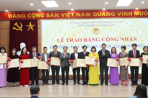 Hà Nội vượt kế hoạch công nhận mới trường đạt chuẩn quốc gia
