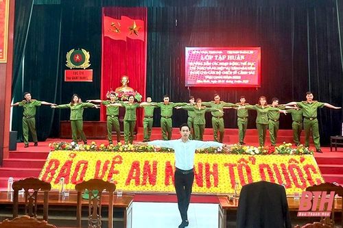 Nâng cao kỹ năng hoạt động thể dục thể thao và nghiệp vụ văn hóa văn nghệ cho cán bộ, chiến sỹ cảnh sát Trại giam Thanh Lâm