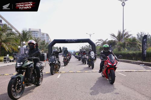 Honda Biker Day vừa diễn ra với sự tham gia của hàng trăm tay lái từ ba miền