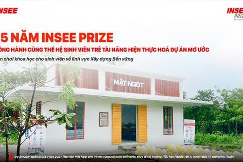 INSEE Prize: 15 năm đồng hành cùng thế hệ sinh viên tài năng