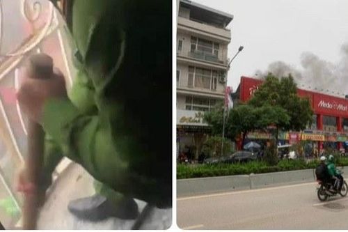 Kịp thời cứu 3 người mắc kẹt trong đám cháy