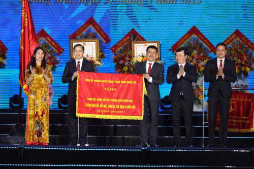Nghệ An: Thị xã Hoàng Mai đón nhận Bằng công nhận hoàn thành nhiệm vụ xây dựng nông thôn mới